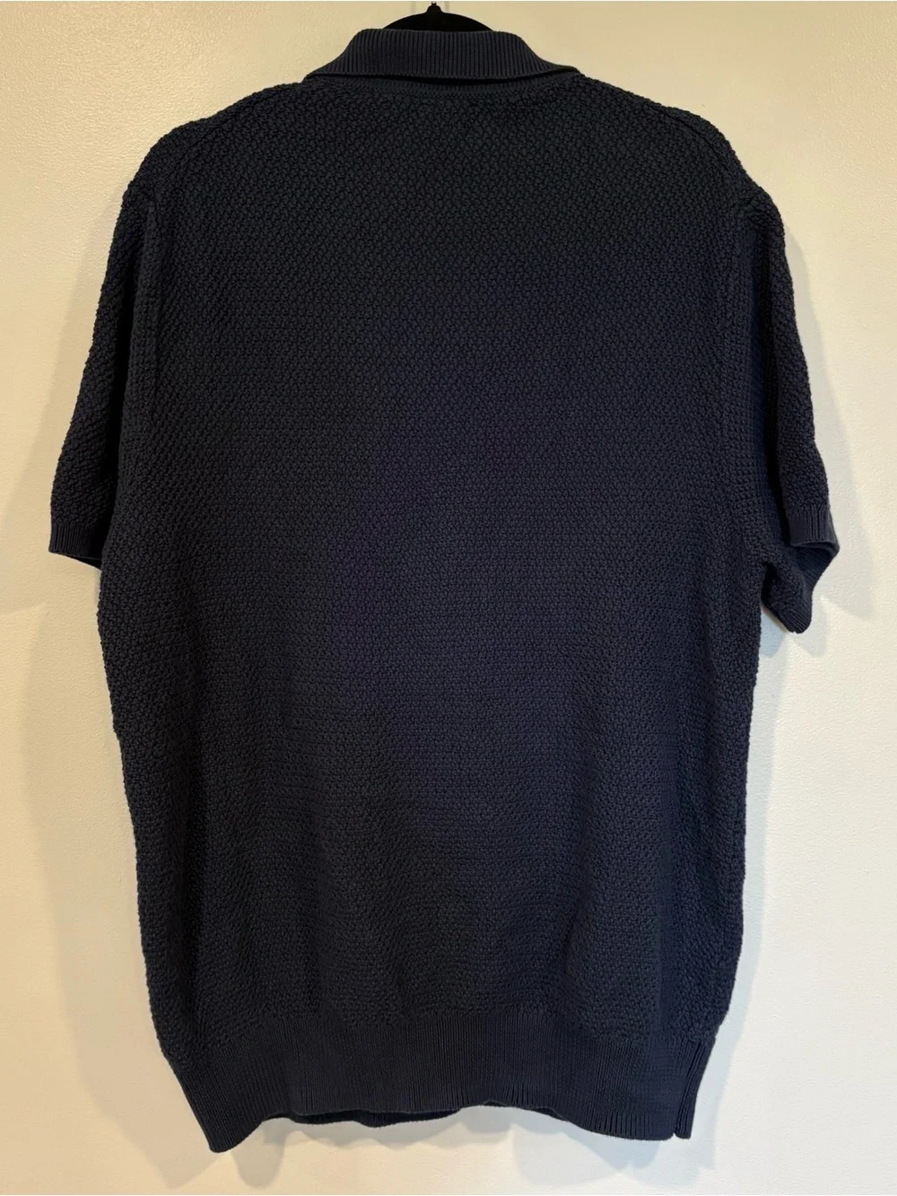 J CREW cotton knitted short sleeved sweater